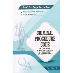 Gogia Law Agency's Questions & Answers on Criminal Procedure Code (Crpc) for BA. LL.B & LL.B by Prof. Dr. Rega Surya Rao